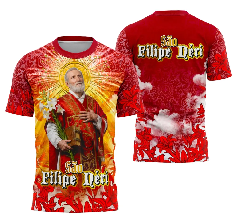 Camisa São Filipe Néri - Religião