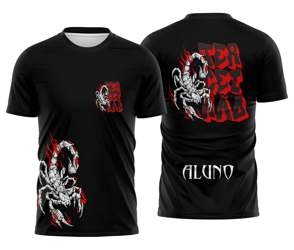 Arte Camisa Terceirão Escorpião