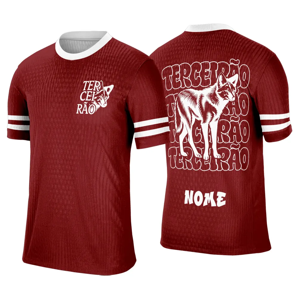 Arte Camisa Terceirão Lobo