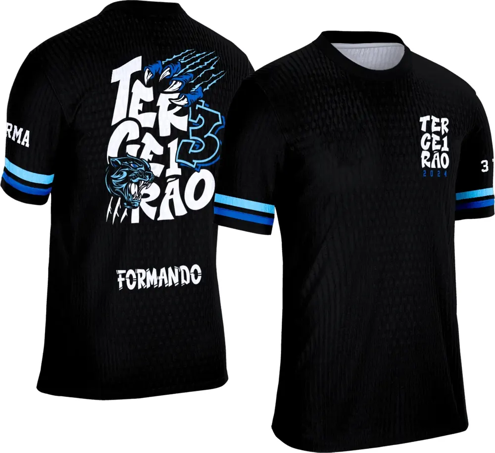 Arte Camisa Terceirão Puma Azul