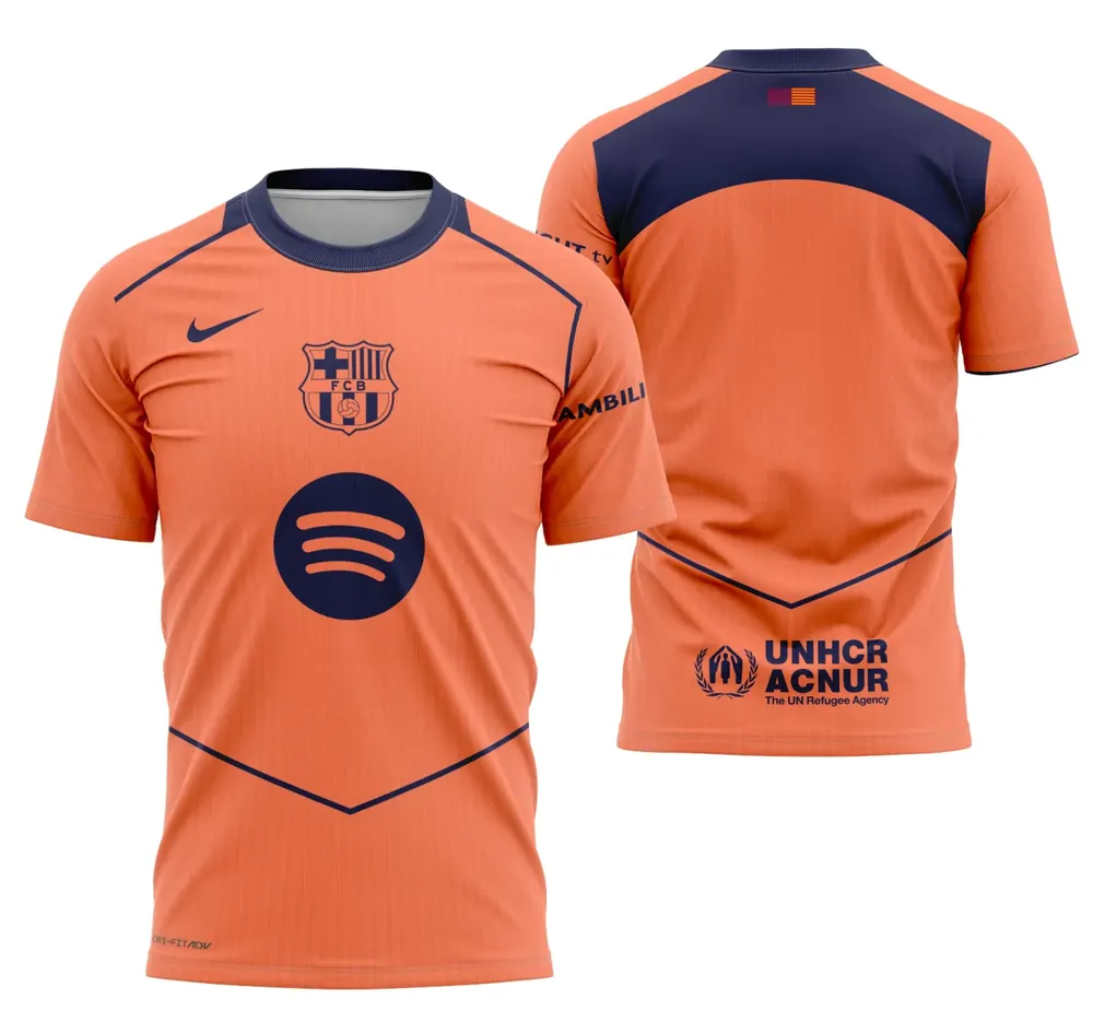 Camisa Terceiro Barcelona 2025-2026