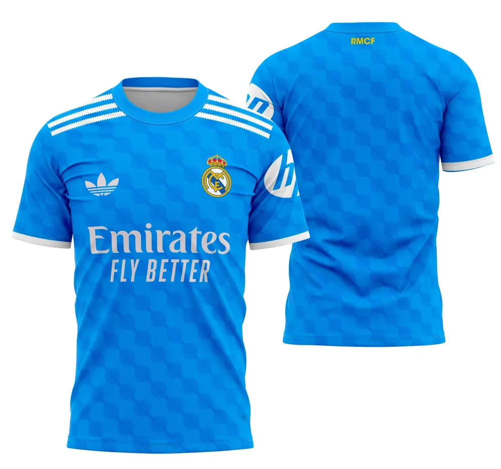 Camisa Terceiro Real Madrid 2025-2026