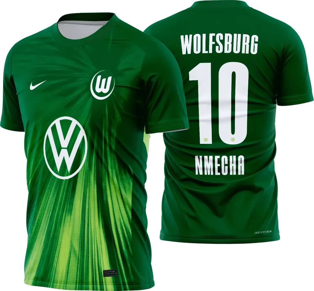 Camisa Wolfsburg Titular 2025-26