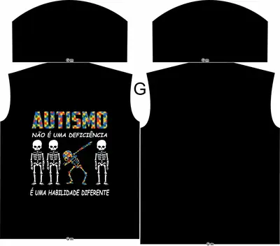 Camisa Autismo | Autismo | APAE Modelo 12