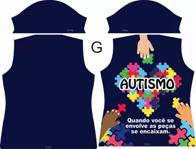Camisa Autismo | Autismo | APAE