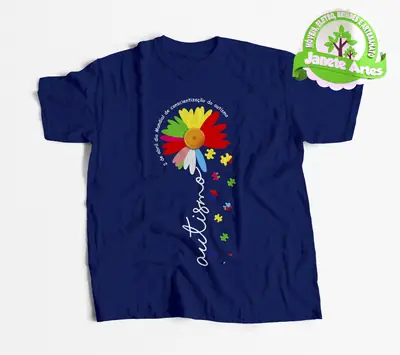 Camisa Autismo | Autismo | APAE Modelo 07