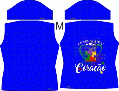 Camisa Autismo | Autismo | APAE Modelo 06