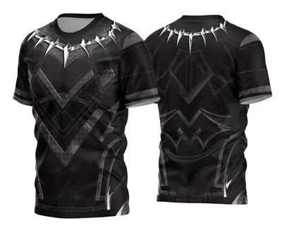Arte Estampa Camisa Heróis - Pantera Negra