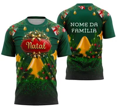 Camisa Feliz Natal 2025 - Modelo 02