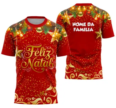 Camisa Feliz Natal 2025 - Modelo 04