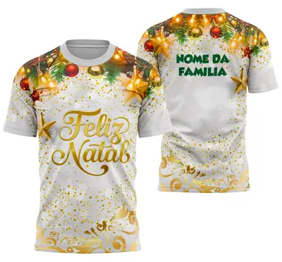 Camisa Feliz Natal 2025 - Modelo 03