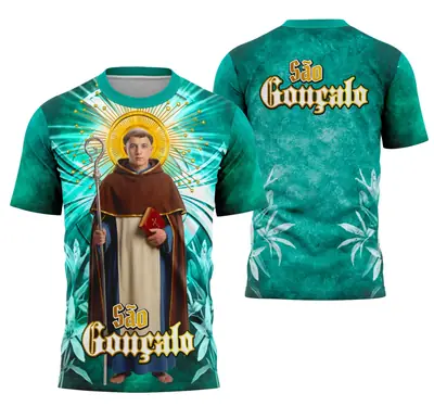 Arte Camisa Devota São Gonçalo Católica