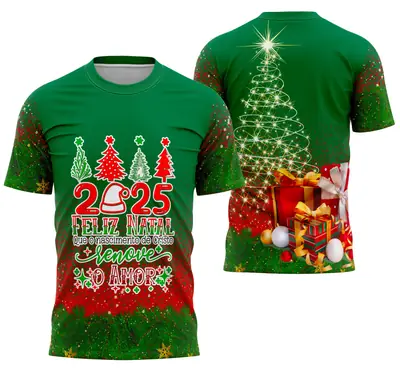 Camisa Modelo de Natal 2025 01 Modelo 02