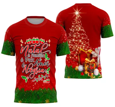 Camisa Modelo de Natal 2025 07 Modelo 03