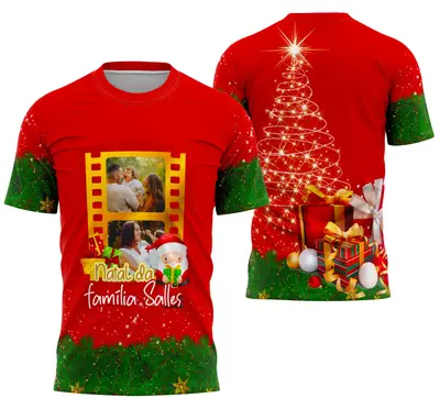Camisa Modelo de Natal 2025 Modelo 02