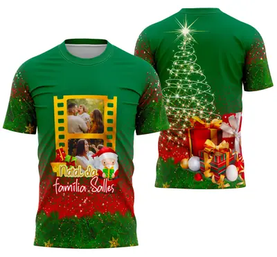 Camisa Modelo de Natal 2025