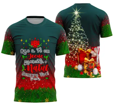 Camisa Modelo de de Natal 2025 Modelo 05