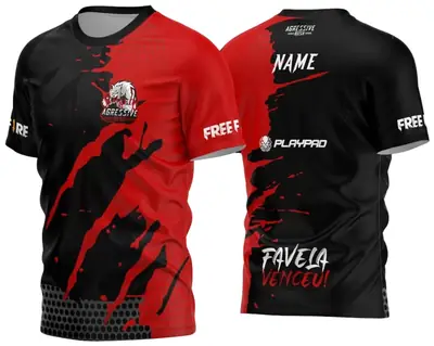 Arte Estampa Camisa Game 2024 - 2025 Modelo 47