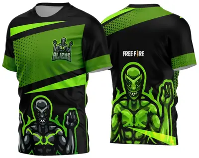 Arte Estampa Camisa Game 2024 - 2025 Modelo 36