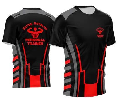 Arte Camisa Personal Trainer Academia - Profissão Modelo 02