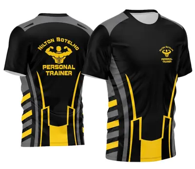 Arte Camisa Personal Trainer Academia - Profissão Modelo 03