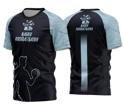 Arte Camisa Personal Trainer Academia Fitness - Profissão Modelo 02