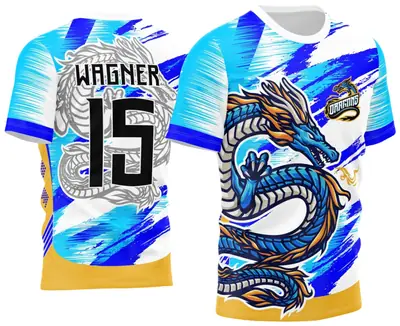 Arte Vetor Camisa: Desperte o Dragão da Sua Atlética!