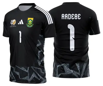 Arte Camisa Africa do Sul Goleiro 2026 - 2028