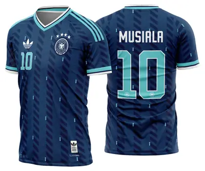 Arte Camisa Alemanha Reserva 2026-28