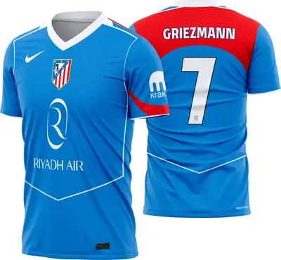 Arte Camisa Atletico de Madrid Terceira 2025-26