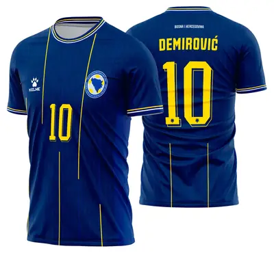 Arte Camisa Bosnia Titular 2026 - 2028