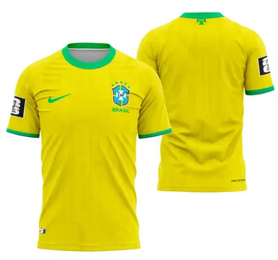 Camisa Brasil Concept 2026 - Modelo 1
