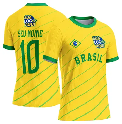 Camisa Brasil Copa do Mundo 2026 Modelo 10
