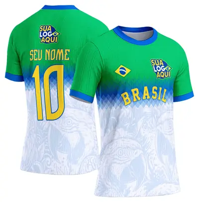 Camisa Brasil Copa do Mundo 2026 Modelo 12