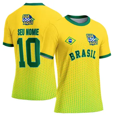Arte Camisa Brasil Copa do Mundo 2026 Modelo 06