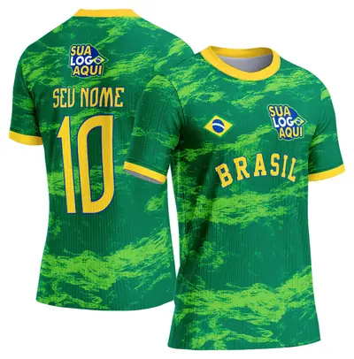 Camisa Brasil Copa do Mundo 2026 Modelo 09