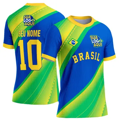 Camisa Brasil Copa do Mundo 2026 Modelo 18
