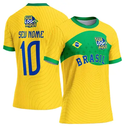 Camisa Brasil Copa do Mundo 2026 Modelo 19