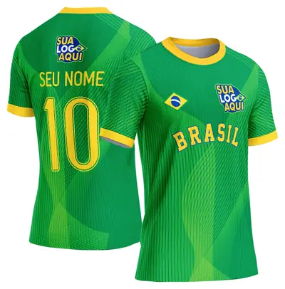 Camisa Brasil Copa do Mundo 2026 Modelo 17