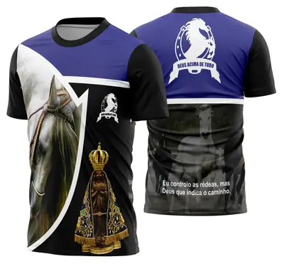 Camisa Cavalgada Vaquejada Cavalo Modelo 18