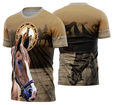 Camisa Cavalgada Vaquejada Cavalo Modelo 54