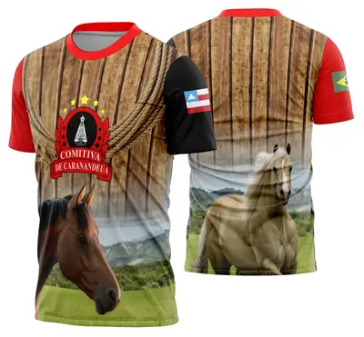 Camisa Cavalgada Vaquejada Cavalo Modelo 55
