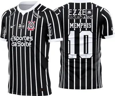 Arte Camisa Corinthians Reserva 2026-27