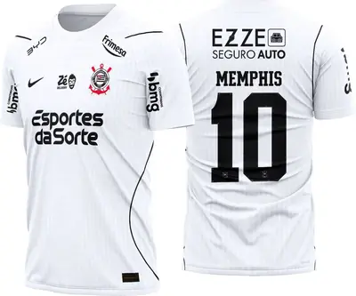 Arte Camisa Corinthians Titular 2026-27