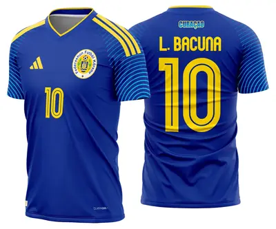Arte Camisa Curaçao Titular 2026 - 2028