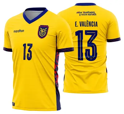 Arte Camisa Equador Titular 2026-28