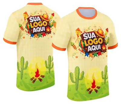 Arte Camisa Festa Junina - Arraiá - Modelo 002