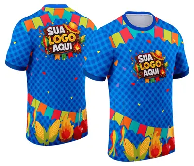 Arte Camisa Festa Junina - Arraiá - Modelo 017