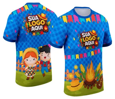 Arte Camisa Festa Junina - Arraiá - Modelo 031