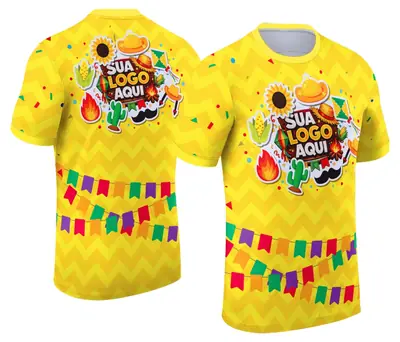 Arte Camisa Festa Junina - Arraiá - Modelo 032